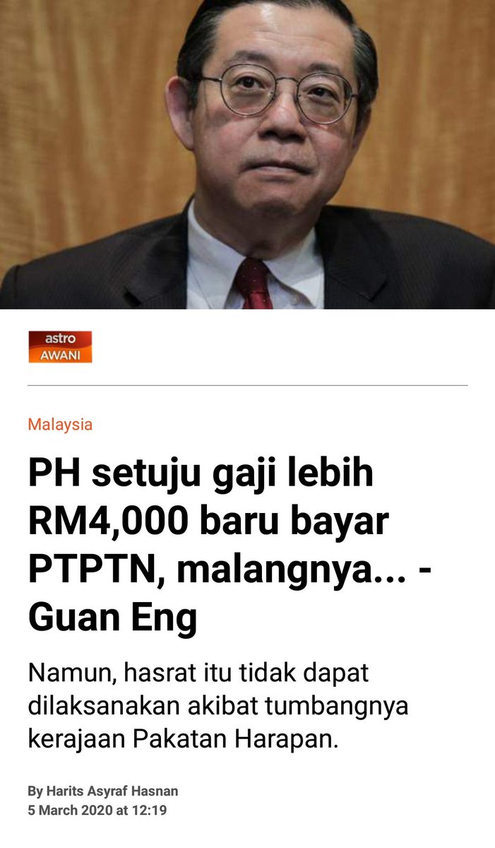 22 bulan depa berkuasa, langsung tak sembang tentang PTPTN. Bila dah tumbang baru sibuk cerita  pasal PTPTN. 

Ini namanya politik celaka!