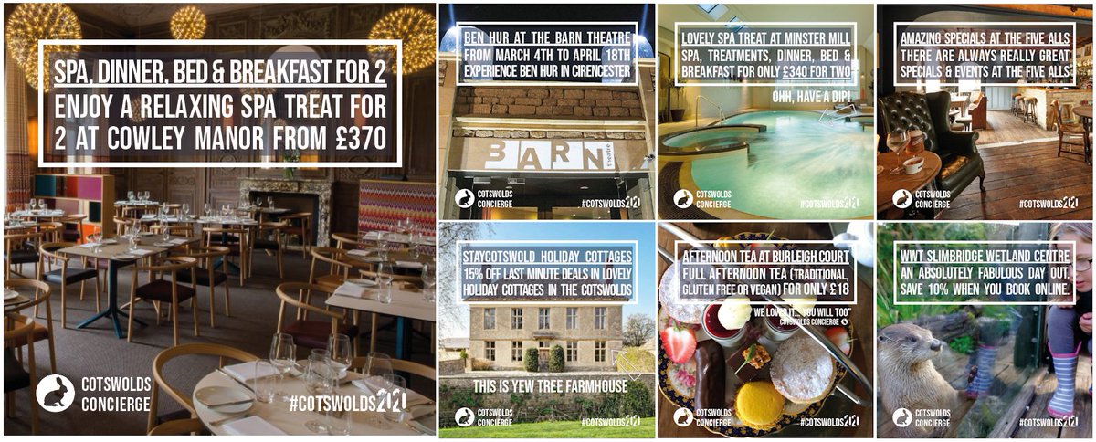 CotswoldsConcie's tweet photo. Seven Super Offers and Experiences in the South Cotswolds. https://t.co/FtxjBNJDt4 https://t.co/HO7pGvAchk