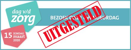 Met pijn in het hart laat Dag van de Zorg vzw weten dat de jaarlijkse @DagvandeZorg wordt uitgesteld. Ouderen en zieken zijn extra kwetsbaar voor het coronavirus en de ziekenhuizen en woonzorgcentra hebben hun mensen nodig om met de patiënten bezig te zijn.
#azlokeren