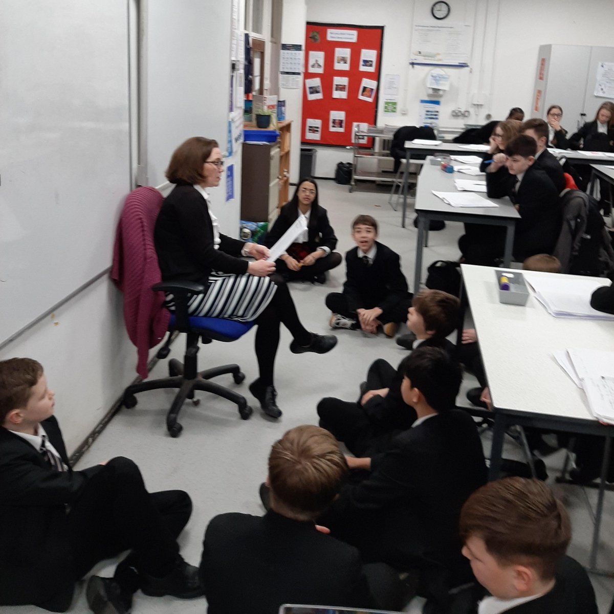deStafford's tweet photo. We're kicking off #WorldBookDay2020 with a #ReadingRelay for our Year 7 and 8 students.  In each lesson they will read a new section of 'The Monkey's Paw'. By the end of the school day, they will have read the entire story. https://t.co/caPc7pB7zY