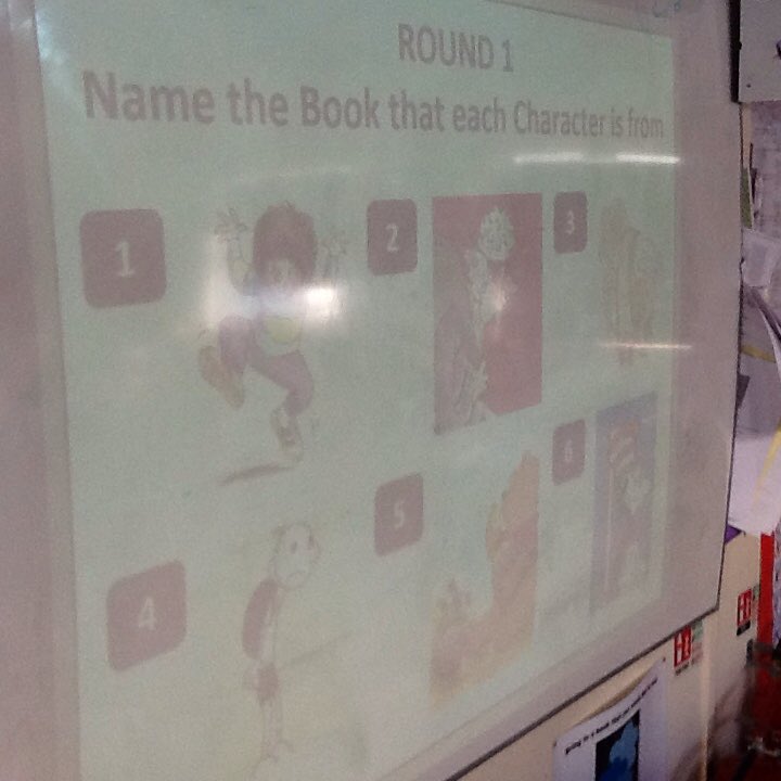 eunansliteracy's tweet photo. World Book Day celebrations well underway this morning with the quiz for all classes.  @SaintEunans @WorldBookDayUK @DonegalETB @martinjgormley @DonegalLibrary https://t.co/CZzAUC0o7B