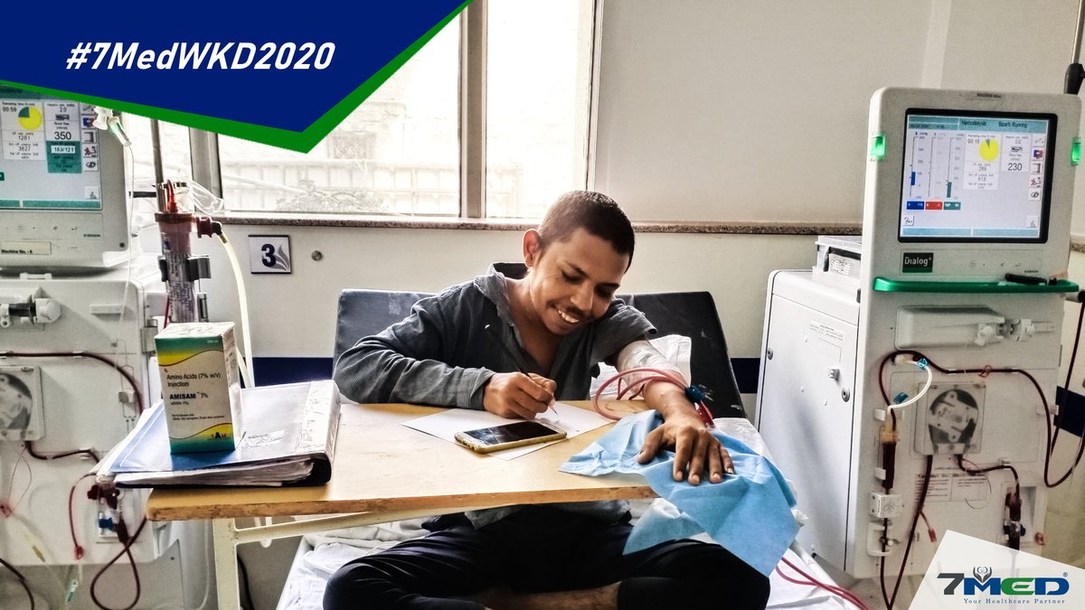 7medIndia's tweet photo. 7Med is gearing up to celebrate WKD 2020 like never before!
Our patron, Mr. Surendra, can be seen here engrossed in completing his submission for the #7MedWKD2020 Painting Competition. Way to go Sir!
#WKD2020 #7MedPaints #7Med #Move4Kidneys #Fidney https://t.co/K5Qk3qed3e