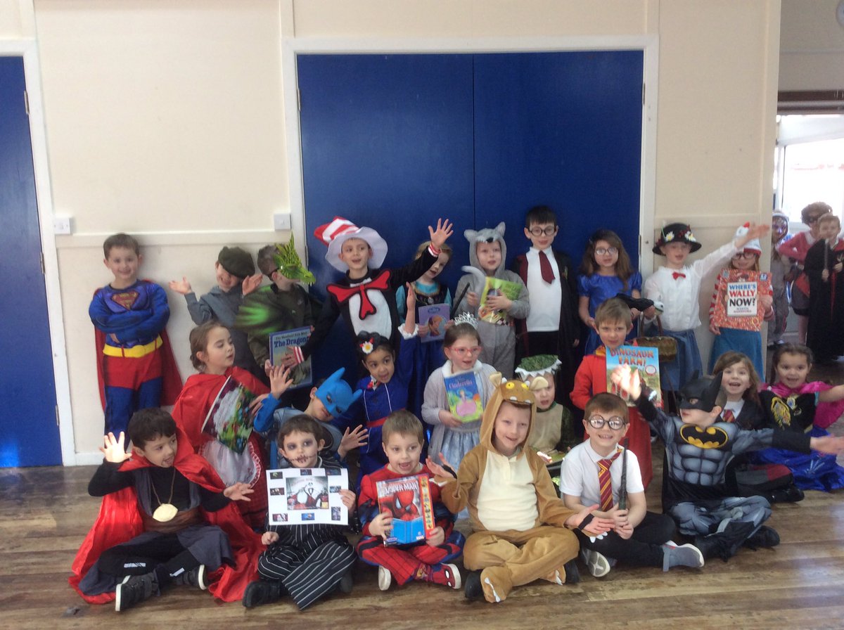 Helsbyhillside's tweet image. Year One looking fabulous on World Book Day #WorldBookDay