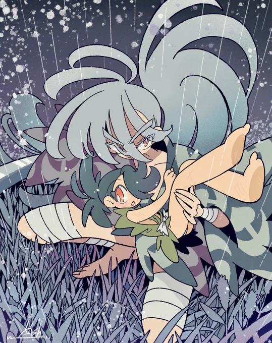 #マイベスト手塚 企画で、いちばん大好きな手塚作品「どろろ」からどろろと百鬼丸を描かせていただきました!カワイさとたくましさとカッコ良さでいっぱいのどろろと、兄か親か 時には恋人みたいにみえる百鬼丸との波乱万丈なふたり旅にドキドキします✨
#PR  #TEZUKA2020  
https://t.co/8VI2t6Kn8U 