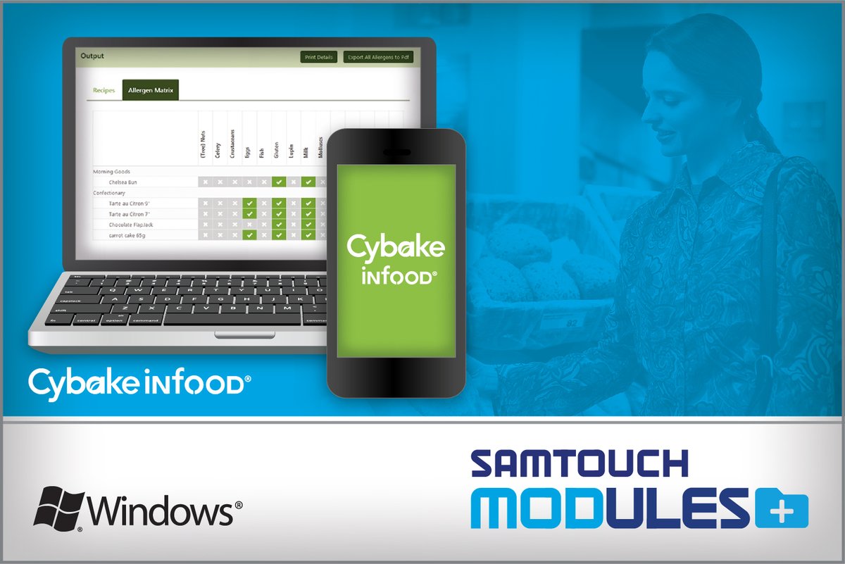 YCRDistribution's tweet photo. In conjunction with Cybake Infood, Samtouch have developed an interface module between its front-end EPOS solution and Cybake cloud-based system.
New Samtouch Hospitality 2020 V2 Brochure: https://t.co/pPs7S0XKSN
Learn more: https://t.co/Be7DCcY0OO
#samtouch #cybake #infood https://t.co/g5gy11jgFG