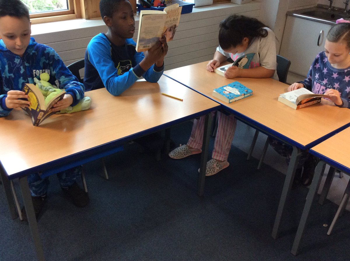 Audley_Year6's tweet photo. We are exploring a range of genres today.#WorldBookDay2020 https://t.co/soDyZYz0BR