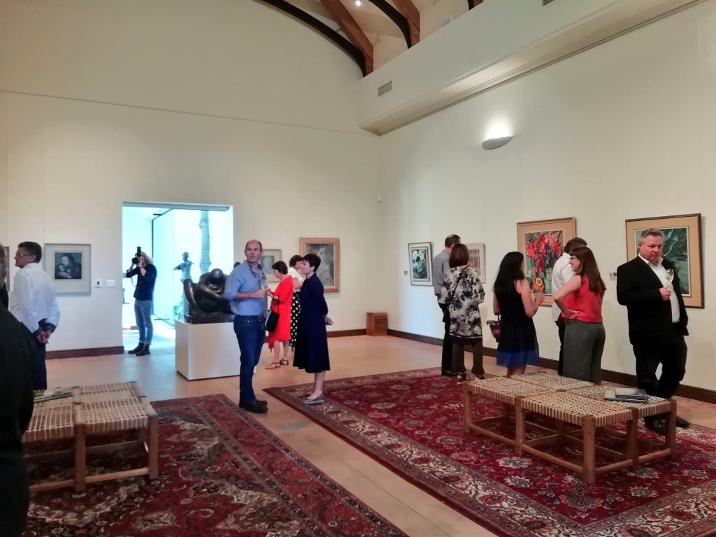 #ArtExperience every Tuesday <a href="/LaMottewine/">La Motte</a> where various speakers will lead walkabouts. This year is a big one for the farm: half a century under Rupert family ownership. Rotating artworks invite you to come again and again.