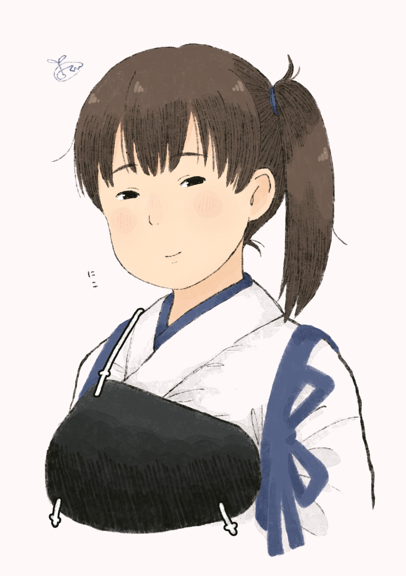 加賀(艦隊これくしょん) 「流すぜ #加賀流し 」|ドロワーズ仮面（＠千草もちくさ）のイラスト