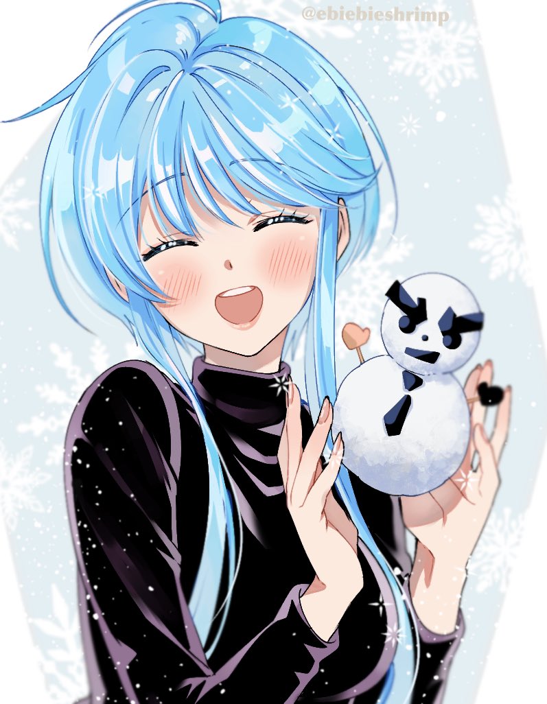 「ゆきめちゃん⛄️ 」|朱里/shuriのイラスト