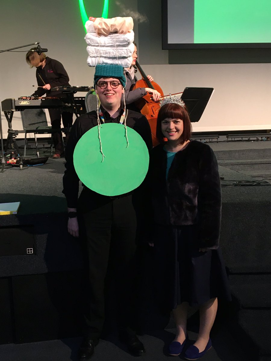 Oldhammusic's tweet photo. Ready for a wonderful World Book Day Singing Celebration for children from across GM @GMMusicHub #GMMHPrincess https://t.co/Eso8YCEZbV