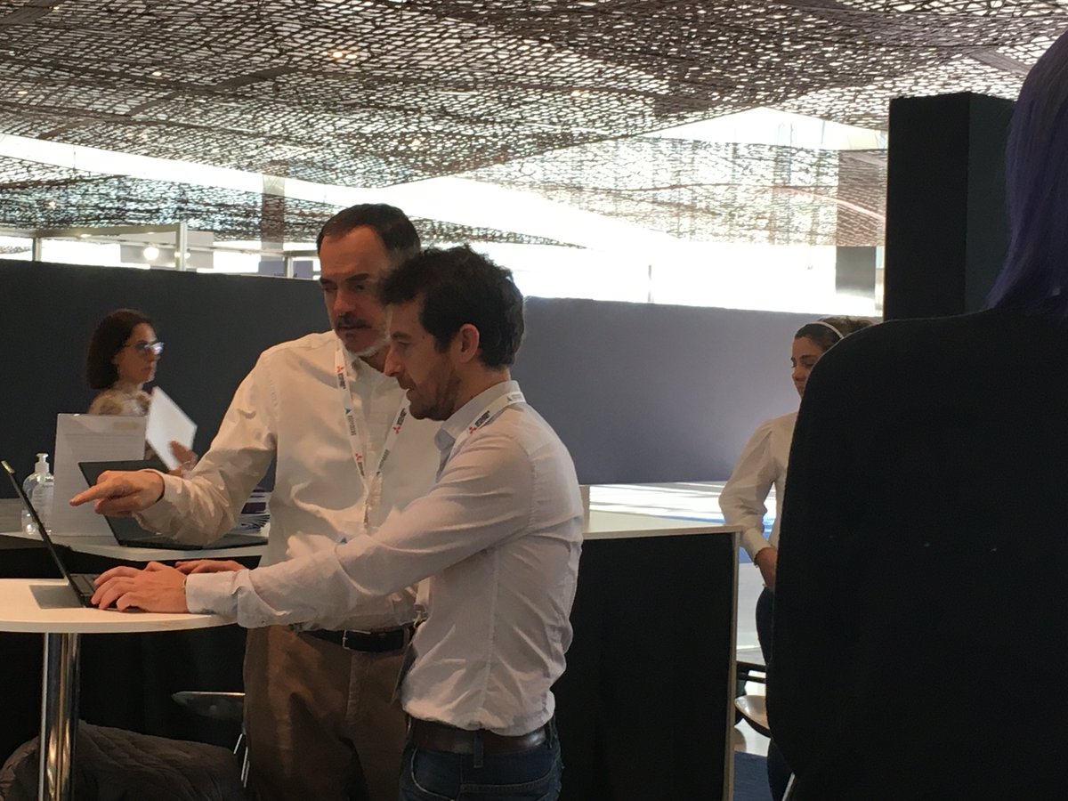 digit_t's tweet photo. Setting up for the Digit-T Multiplier Event hosted by EURECAT at Advanced Factories 2020 https://t.co/p7LsoxpgBU

@Eurecat_news @StiimaCNR @Cluster_AFIL @UoNIfAM  @AdvanFactories 

#AF2020 #Barcelona https://t.co/7OIniJbkO2