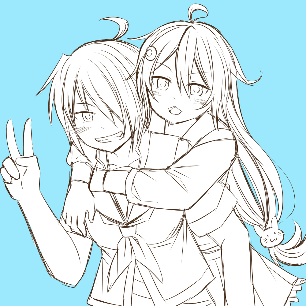#加古流し withうーちゃん??と、ちぇのさんのメイド加古さん 