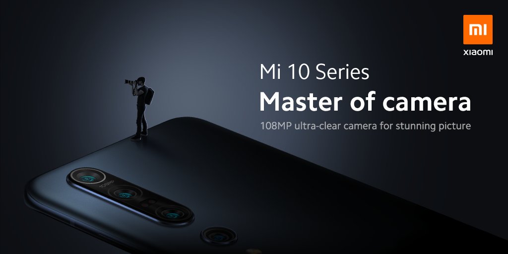 XiaomiSverige's tweet image. 108MP.
DXOMARK No.1 Kamera.
Allt du behöver göra är att rikta kamera &amp;amp; trycka på utlösaren. #Mi10 #LightCameraAction