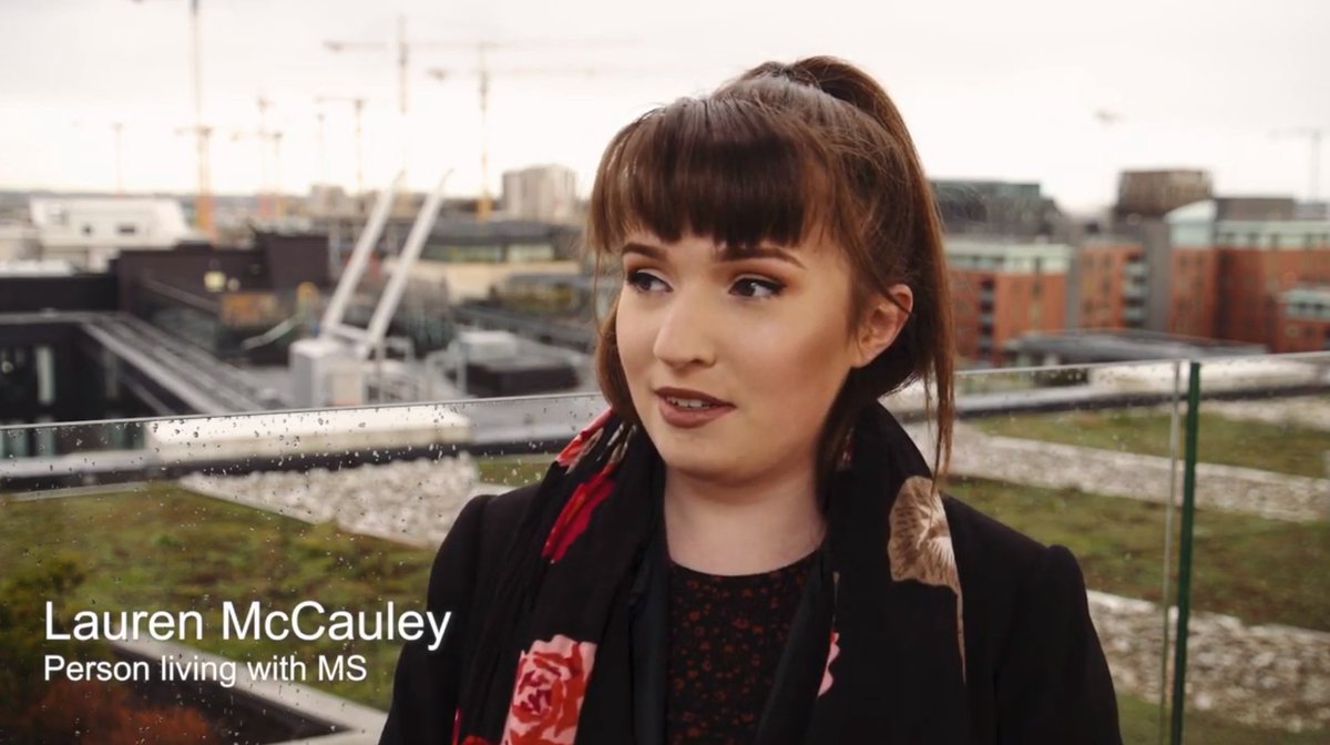 RocheIrl's tweet photo. "Getting to talk to somebody who is an expert in your condition is […] lacking." 

@laurenamccauley lives with MS; watch her give her response to the publication of Futureproofing Healthcare MS Index in Ireland. 

#FutureProofIndex 

https://t.co/hWJ2Ba7QOi https://t.co/BZ04ABgVMJ