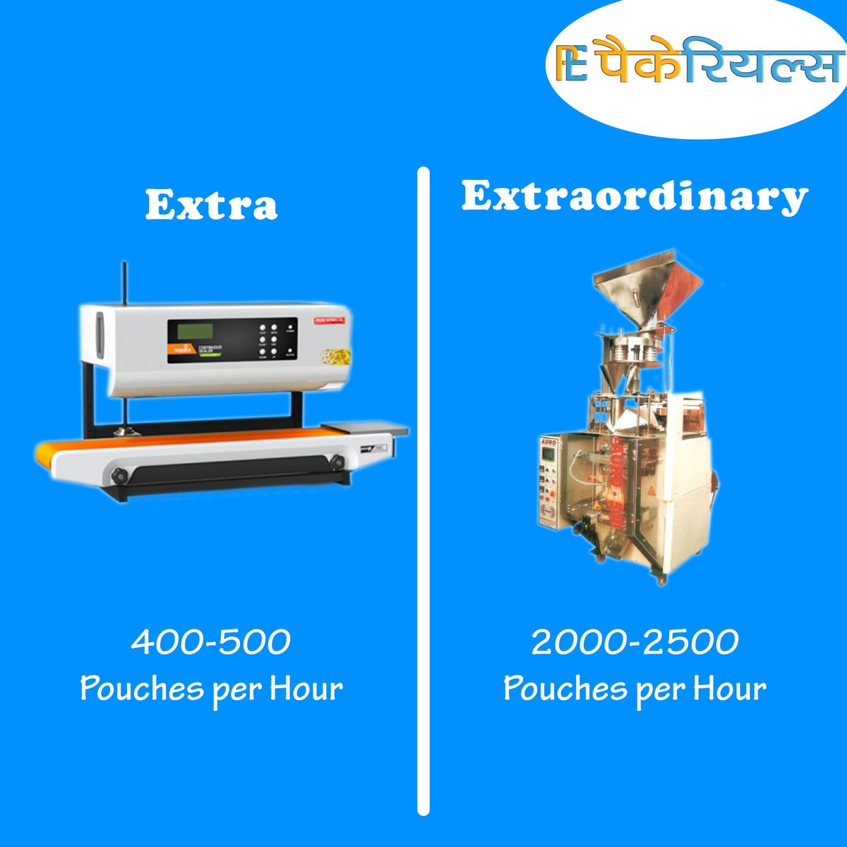 packerials's tweet image. Make your Production Extraordinary by Automatic Packing Machine #ExtraFormat

#SocialMedia #Marketing #DigitalMarketing #Trending #TrendingNow #LatestTrend #TopicalSpot #TrendingFormat #packaging #packingmachine