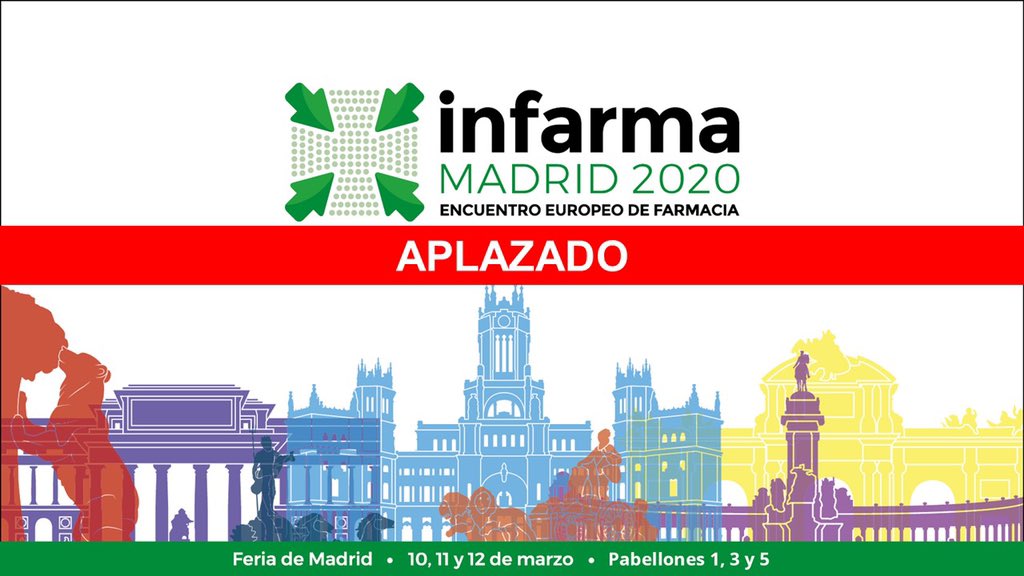 🔴 La organización de <a href="/infarma_es/">Infarma</a> ha decidido aplazar #infarma2020 por causas de fuerza mayor, evento que se iba a celebrar los próximos 10, 11 y 12 de marzo. Ampliaremos la información próximamente 🔴