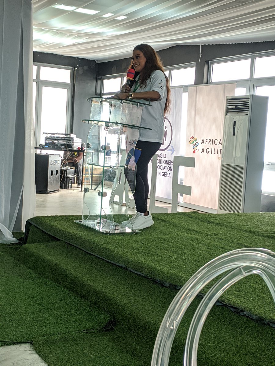 BizAgilityInst's tweet photo. I'm here in Nigeria for the kickoff of the Agile Nigeria conference. Tomorrow is Business Agility Day - and we're here to support. But I'm also here to learn. What does African Agile look like? How do the best Nigerian firms operate? What can the rest of the world learn? #anc2020 https://t.co/kPd5WvUa65