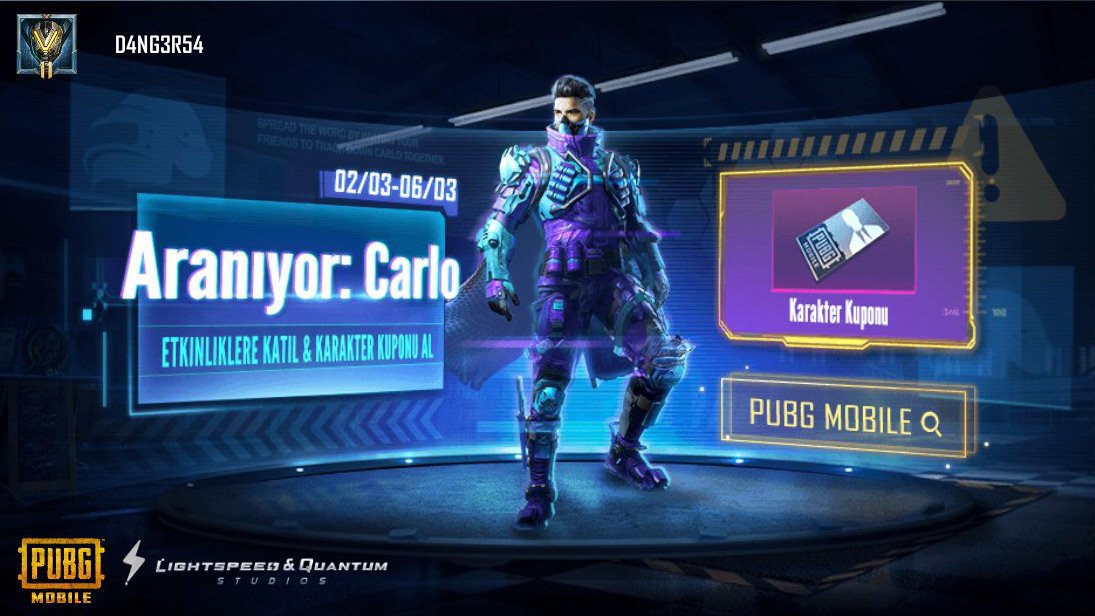 Carlo hakkında daha fazla ipucu edinmek için Av Görevlerini tamamla. share.pbgcj.com/h5campaign.php…