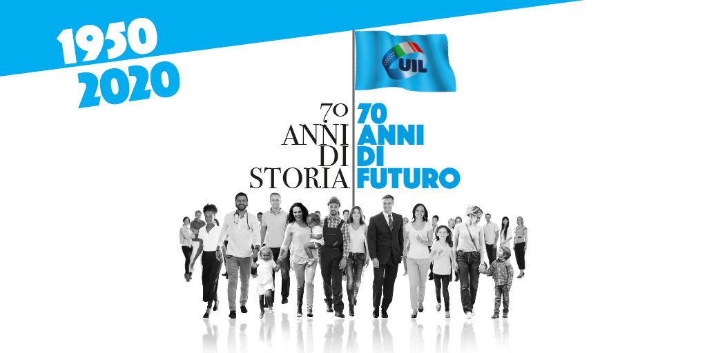 70 anni di storia, 70 anni di futuro.
5 marzo 1970 - 5 marzo 2020
Buon compleanno UIL
#uil
#uilposte 
#sindacatounapassionechenonpassa