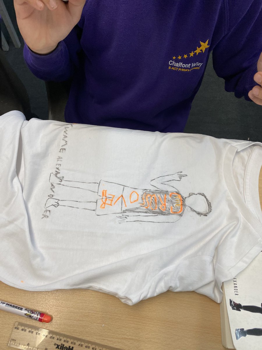 ChalfontEact's tweet photo. We are working hard creating our book themed T-shirts to celebrate world book day. @EducationEACT @BucksLonEactPri Lots of creativity and perseverance. 📚 #WorldBookDay2020 https://t.co/jTQxgcs0sL
