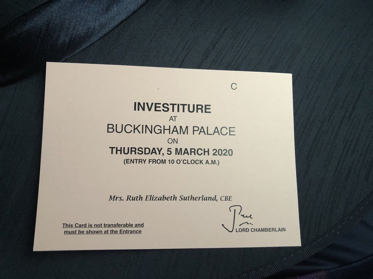 I’ve got the hat and the invitation and it’s all very exciting ! ⁦
