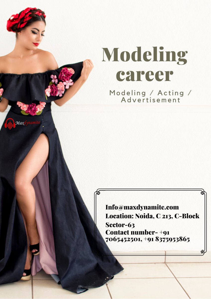 Maxdynamite3's tweet photo. Discover beautiful templates and find one of the favorites that yours!
Upload your top modeling photos with us! Photographers,
#ModelingPortfolio
#Maxdynamite #MDS
for more info. Email-Info@maxdynamite.com
Location: Noida, C 213, C-Block Sector-63
Contact number- +91 7065452501 https://t.co/fMA6bBE0fV