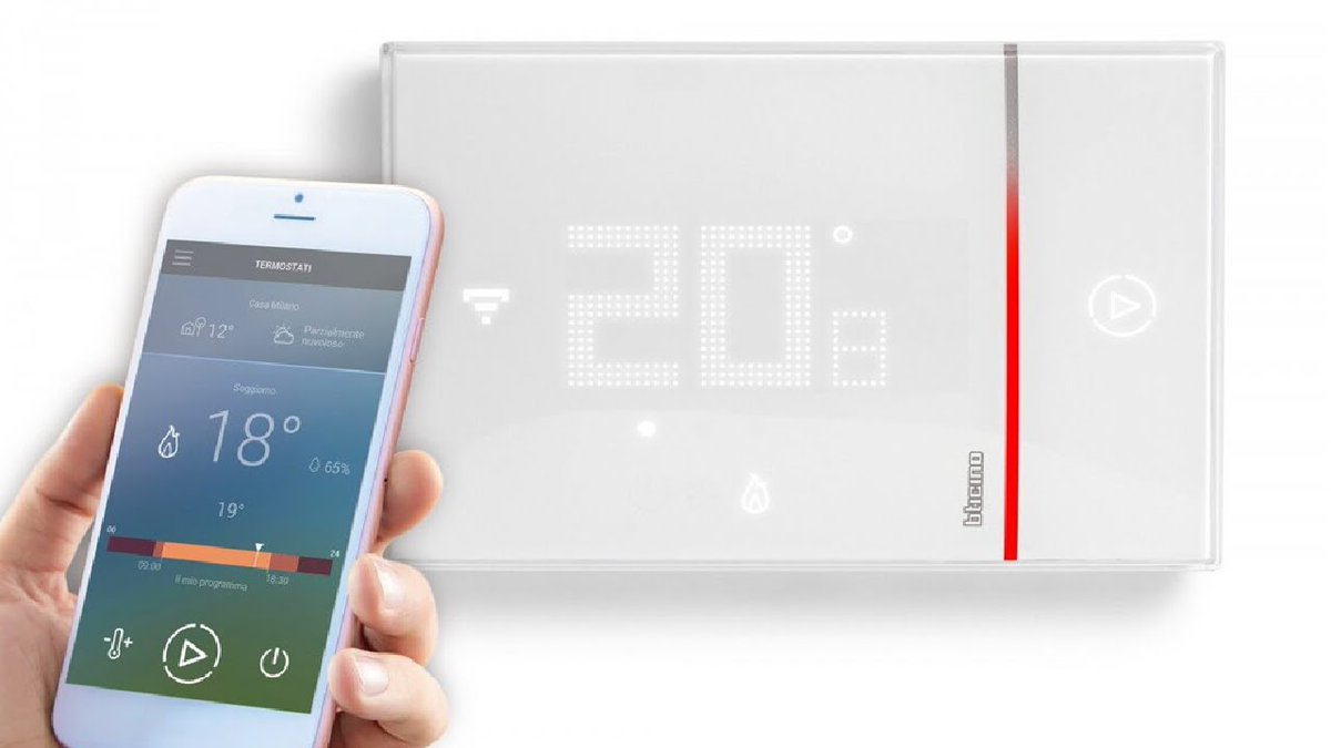 LegrandUK's tweet photo. #Smarther is our new, connected thermostat that allows users to control their home’s heating with a simple touch https://t.co/g4YUVn7zHx https://t.co/yPPnPedhtV