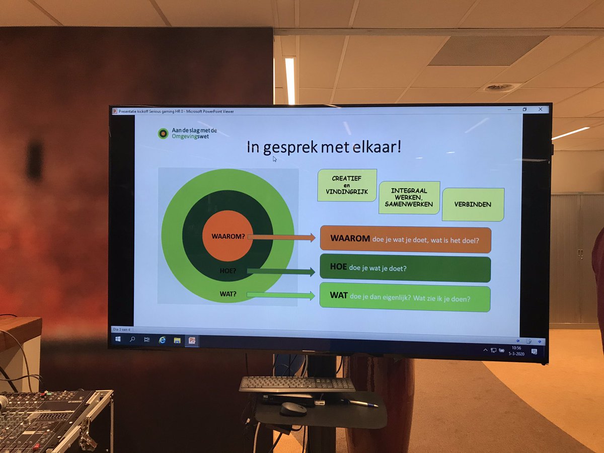 Samenwerken, verbinden, creatief &amp; vindingrijk... Tijdens de #bijeenkomst gaan alle aanwezigen met elkaar in gesprek. Waarom doe je wat je doet? Hoe doe je dat? En wat doe je precies? <a href="/brandweerflevo/">Brandweer Flevoland</a> <a href="/vrgooi_vecht/">Veiligheidsregio G&V</a> <a href="/VR_Flevoland/">VR_Flevoland</a> <a href="/BrwGooiVecht/">Brandweer GooiVecht</a> #omgevingswet