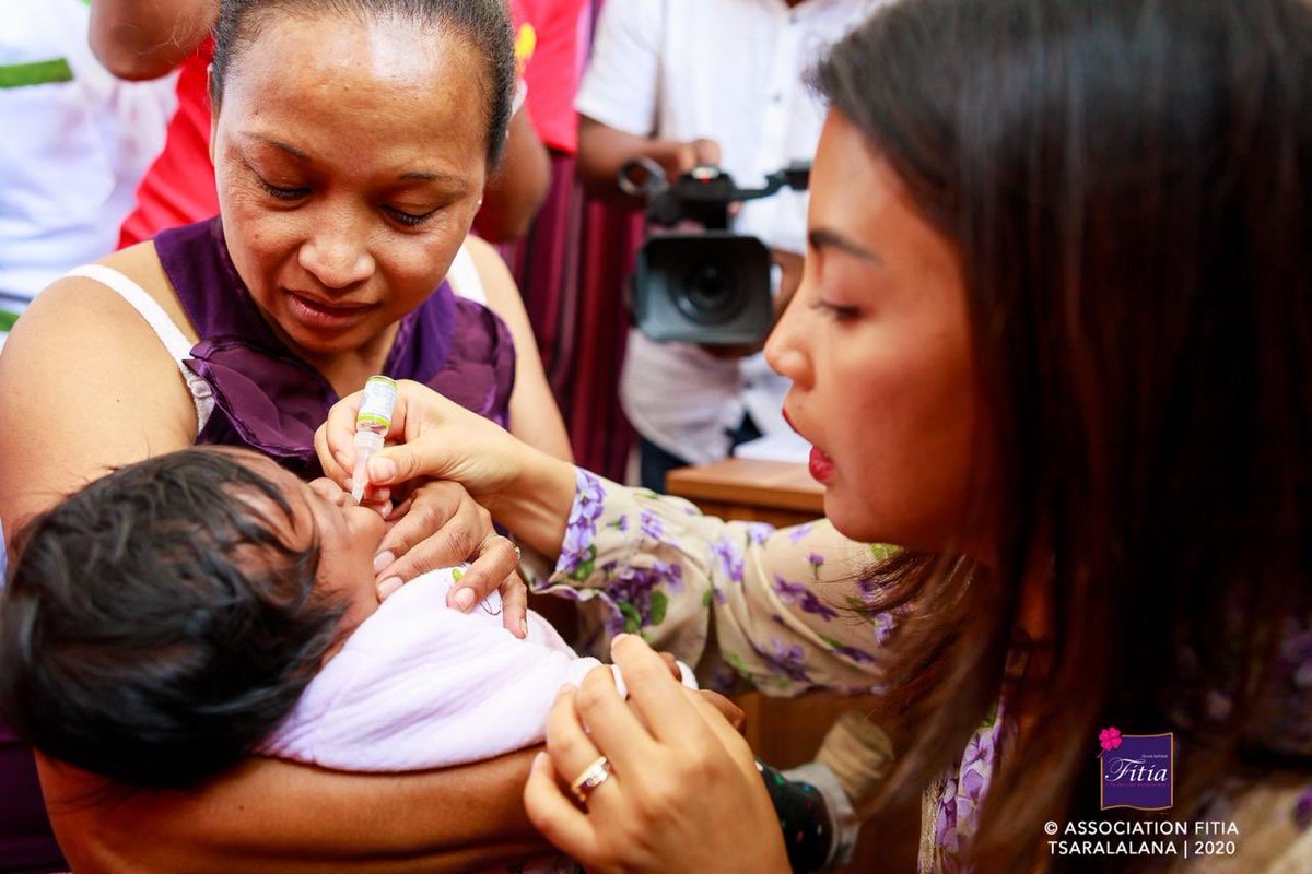 MialyRajoelina's tweet photo. La santé est un droit fondamental de l’enfant. Donnons leur ce droit. 
J’ai eu la joie d’inaugurer le Nouveau Centre « Ami de la vaccination » situé à Tsaralalana. 
Merci à l’@OMSMadagascar et au Ministère de la Santé Publique pour leurs engagements à nos côtés. https://t.co/aKXqhZxex7