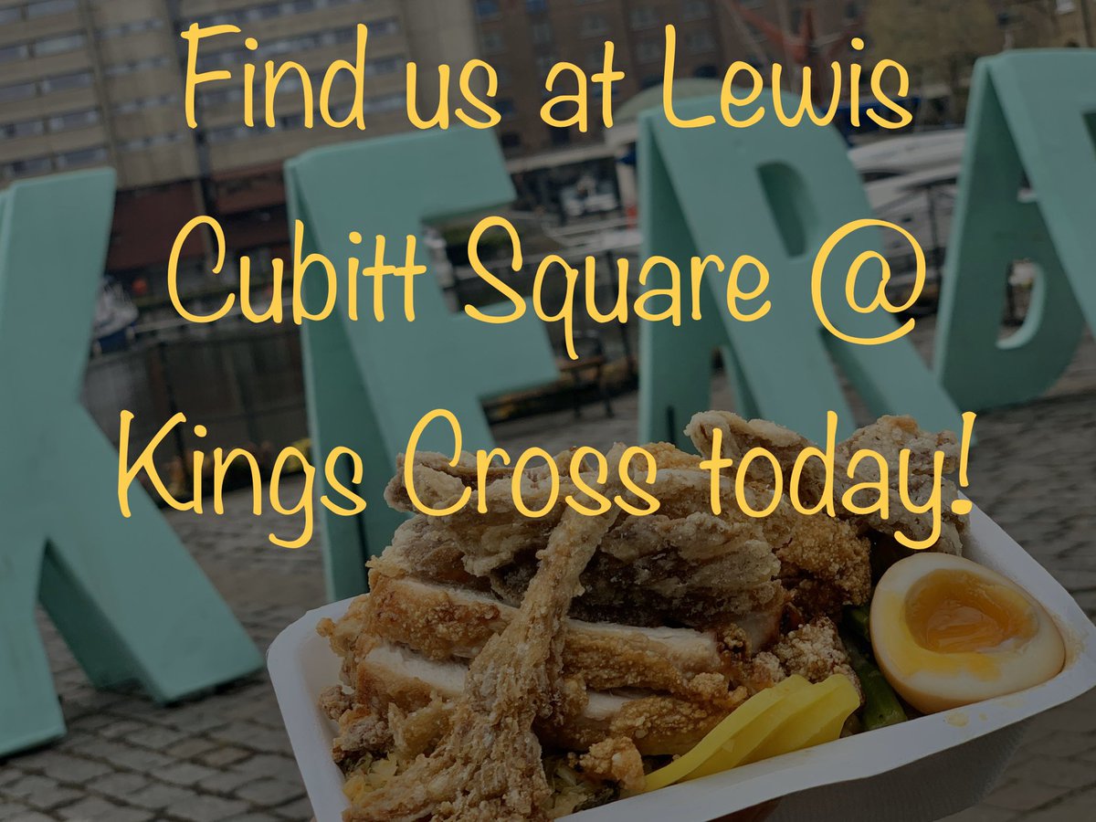 Our location has changed from Granary Square to Lewis Cubitt Square until further notice.. please ask for directions if required! #changeofvenue #kingscrosslondon #kingscrossstation #taiwaneselondon #biandang