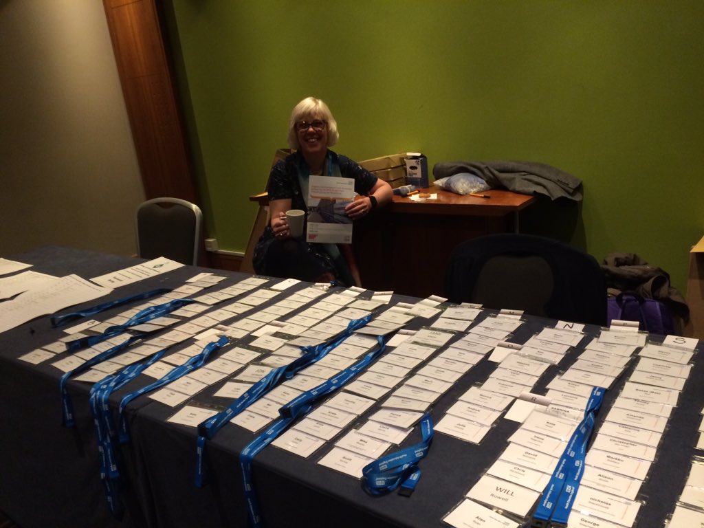 #HEE_UEC we are ready and raring to get going at the UEC HEE conference today