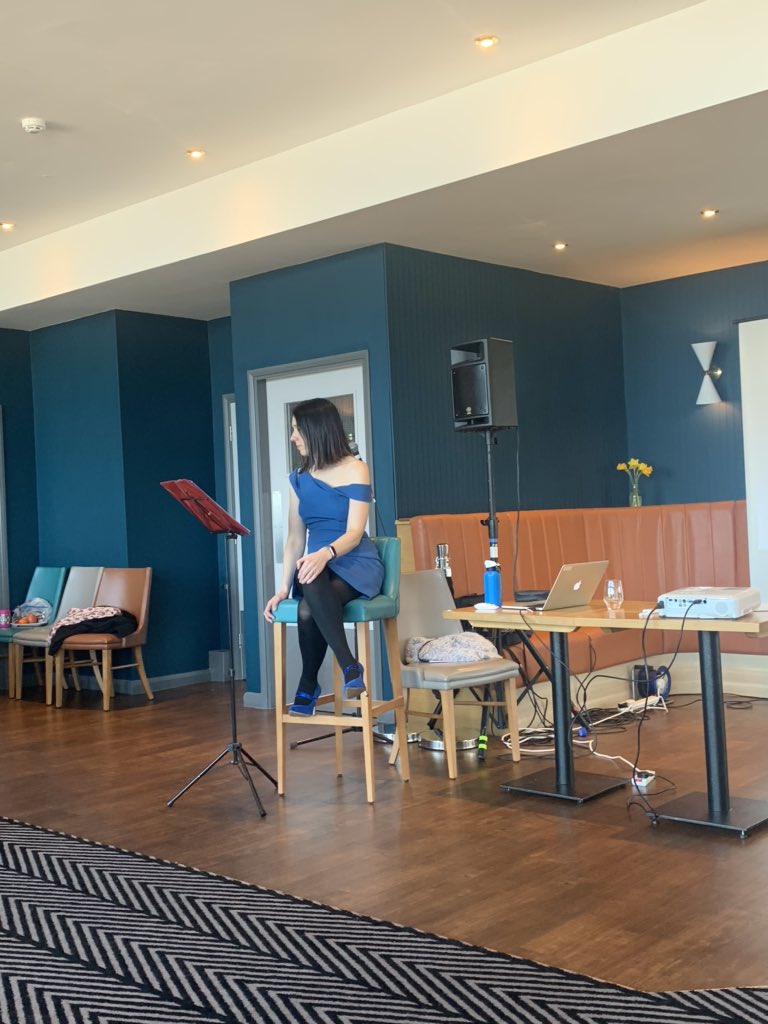 mayawaud1's tweet photo. Haven’t stopped smiling listening to Sarah Ann Cromwell!! And we have some sun...bonus! ☀️ #WISHNorthWales #InternationalWomensDay https://t.co/3zsz5l8FEq