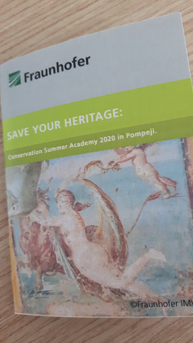 DirkLangolf's tweet photo. Crowdfunding-Kampagnenstartfrühstück des #FraunhoferIMW: Bis 8.4.2020 16 jungen 
Restaurator*innen die Teilnahme an #PSPPSummerAcademy ermöglichen u. Erhalt des
Weltkulturerbes fördern. Neugierig? https://t.co/pWIurDKPEQ #Bepartofit @FraunhoferIBP @pompeii_project @Fraunhofer https://t.co/N5ktJxkxb0