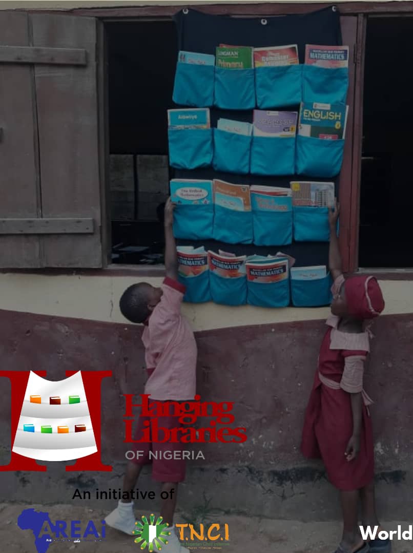 tnci_africa's tweet photo. TNCI - with our #HangingLibrary project - has donated over 100 libraries with over 1,000 books to over 20 schools in underserved communities in Lagos State.
We do this in hope that these children will be able to share a million stories now and in future.
#WorldBookDay2020 https://t.co/II7AxNZYF1