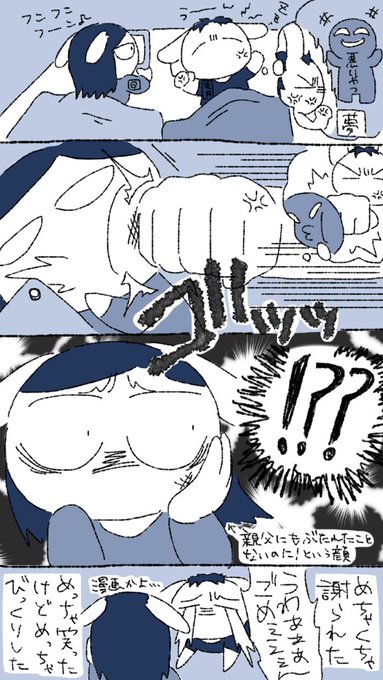 【実録】夫氏に初めて殴られた日(ギャグです) #ノンタンと夫氏の実録 