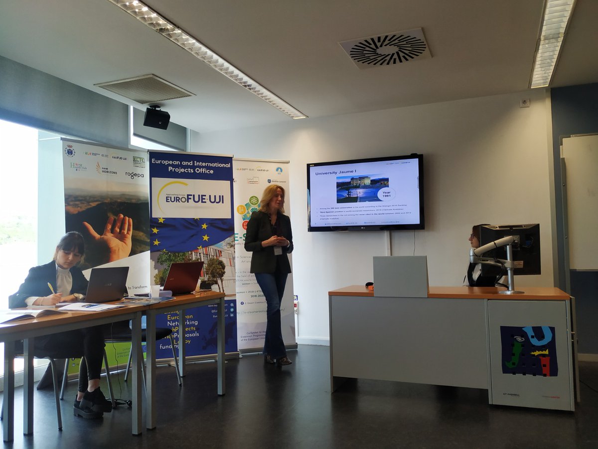 EuroFUE_UJI's tweet photo. The @EUErasmusPlus Project's Kick off Meeting is the perfect opportunity to know more about other international organizations 🌍 We have had the chance to know some interesting details about the activity of the #CIAProject partners👥 https://t.co/ZpfHOVkcV6