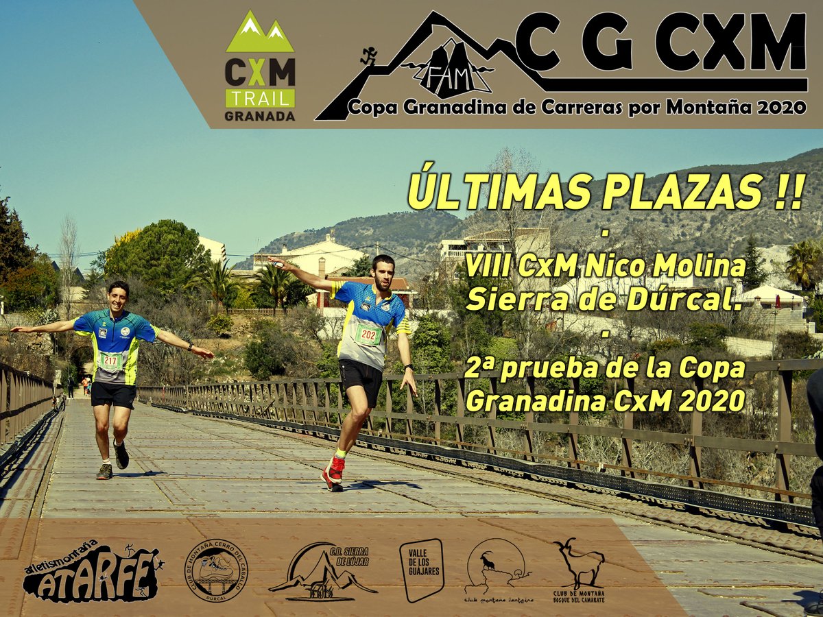 copagranadina's tweet photo. ÚLTIMOS DÍAS PARA INSCRIBIRSE !! Te esperamos en la CxM Nico Molina Sierra Dúrcal-Club de Montaña Cerro del Caballo, 2ª prueba de la Copa Granadina de CxM 2020.

https://t.co/I3V2FXXkM4 https://t.co/QbuM1xB7eb