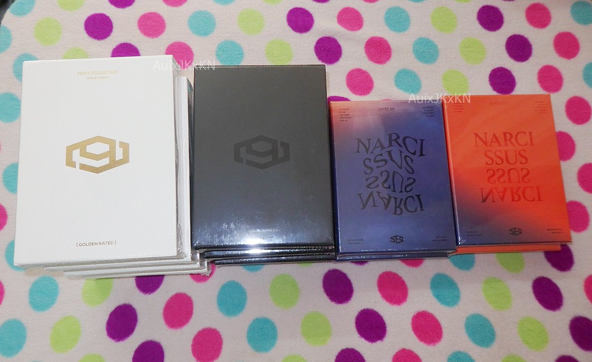 AuixJKxKN's tweet image. ✨ พร้อมส่ง ✨ อัลบั้มไม่แกะ #SF9

- #1stCollection      559.- /ver.
        (แบบมีตำหนิมุม 459.-    รูปในเมนชั่นค่ะ)

- #Narcissus            399.- /ver.

สอบถามได้ค่า
#ตลาดนัดSF9 #ตลาดนัดFNC #ตลาดนัดรวมด้อม #ตลาดนัดรวมด้อมSS2 #ตลาดนัดรวมด้อมSS3 #เอสเอฟไนน์