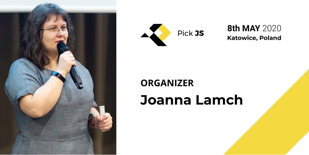PickConferences's tweet photo. Meet @JLamch, who’s taking care of the diversity during our conf! Who is she? Microsoft #Azure MVP, supporter of defensive coding, blogger and speaker. Always near C# and Microsoft technologies 🤓 https://t.co/RRIzezMWcp