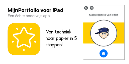CamelCaps's tweet photo. 'Mijn Portfolio voor iPad' - nieuwe app  #ios #app #apple #ipad #hoera #onderwijs #passendonderwijs #leraar #school #juf #meester #groep3 #kleuters #portfolio https://t.co/czrjvsIas3