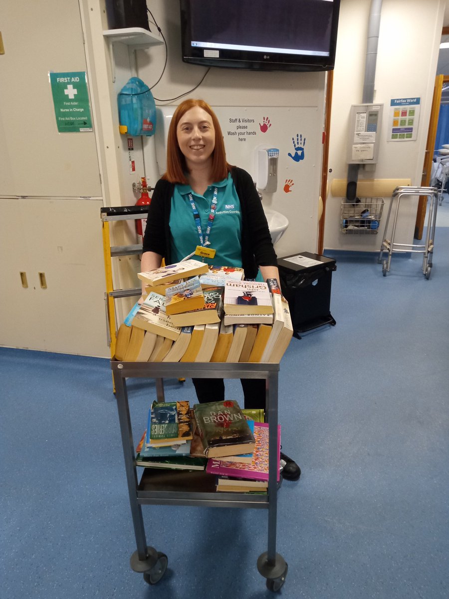 team_swft's tweet photo. Happy world book day!
 We are offering all our patients and staff a book today
@nhsswft @rawbubbles9 @CharitySwft @c4rrie_caroline @abigailtaylor45 @Corporatenurses https://t.co/fONyRACTFa