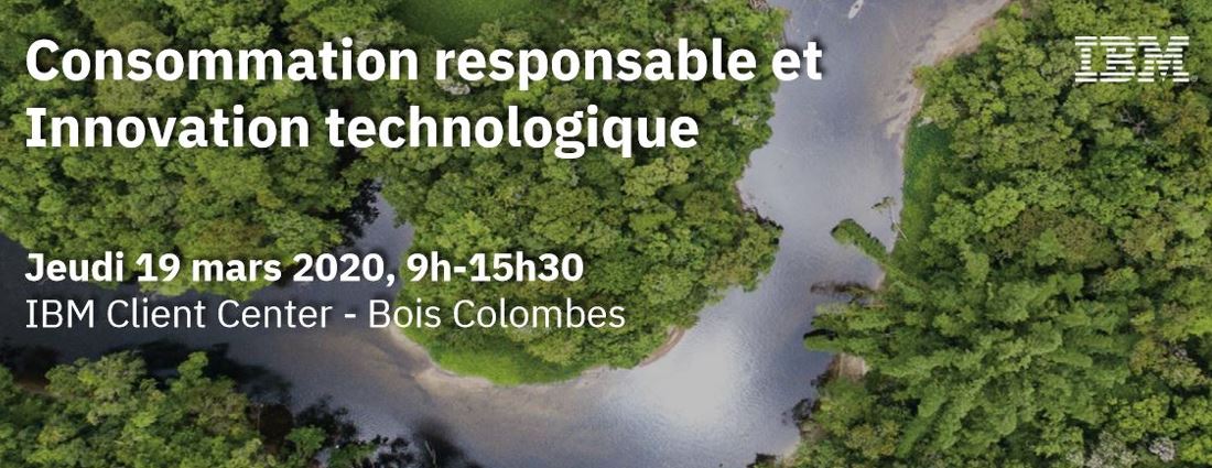 57% des consommateurs sont prêts à modifier leurs habitudes d'achat pour réduire leur empreinte #carbone. Pour en savoir plus sur la #consommation responsable et l'#innovation technologique, rejoignez-nous le 19 mars : ibm.co/2ulL08W