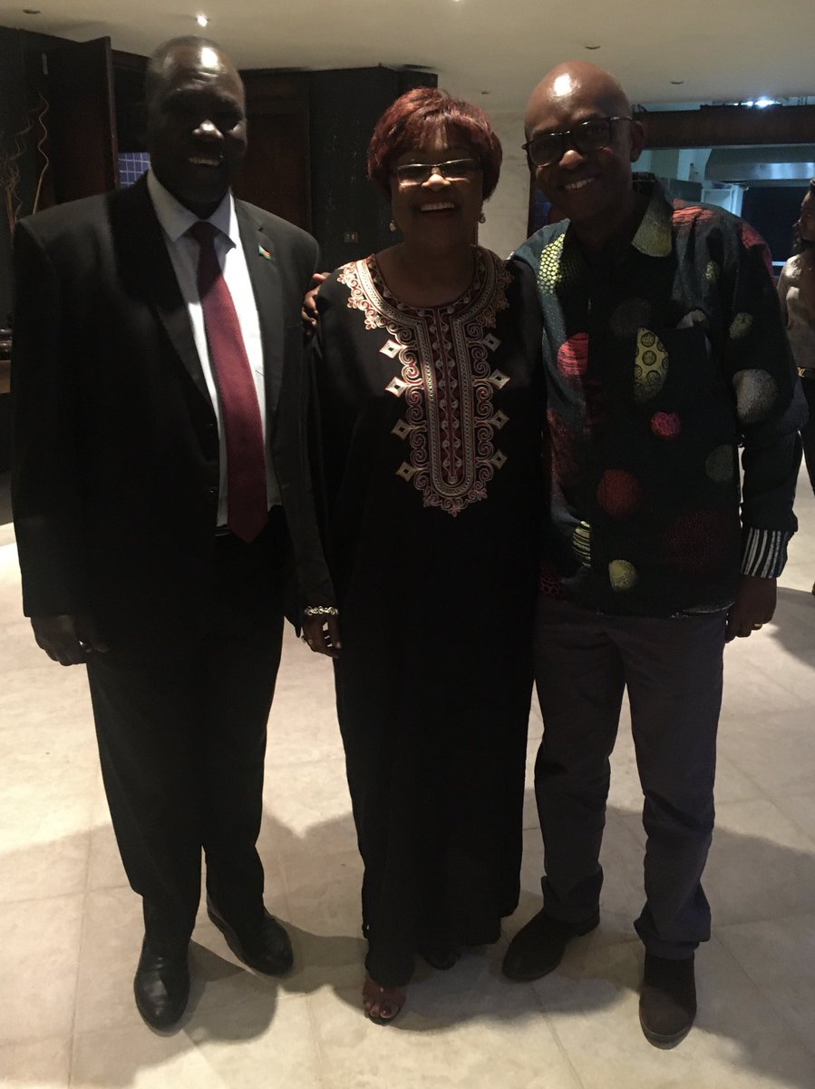 nyamitwe's tweet photo. Last night we bid farewell to Ambassador Naimi #Aziz of #Tanzania, at the end of her tour of duty. I’m a witness of the excellent diplomatic of this top tier diplomat. We both presented our credentials to the #Ethiopian President mid August 2013. #AUPRC will miss her! https://t.co/H8VT4tFAdU