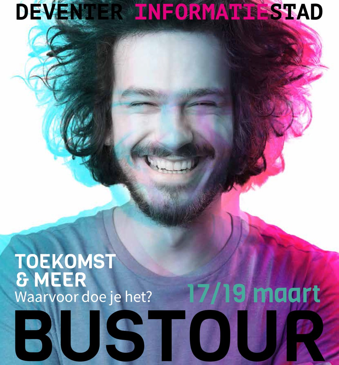 Nog geen idee wat je wil studeren of nog op zoek naar jouw droombaan? Loop eens langs de #DISIT Citybus op 17 tot en met 19 maart. Dan vertellen Aventus, Hogeschool Saxion en tal van bedrijven in de regio je graag alles over werken en studeren in de #ICT.  #werkenindeict
