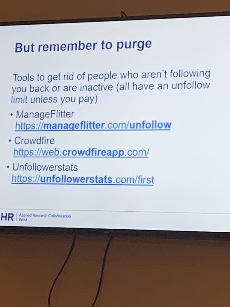DrHelenReid's tweet photo. Great #GettingTheMostFromTwitter workshop #swsapc20 #gpacf20 @zoetw - great tips! https://t.co/B1XpvWT12y