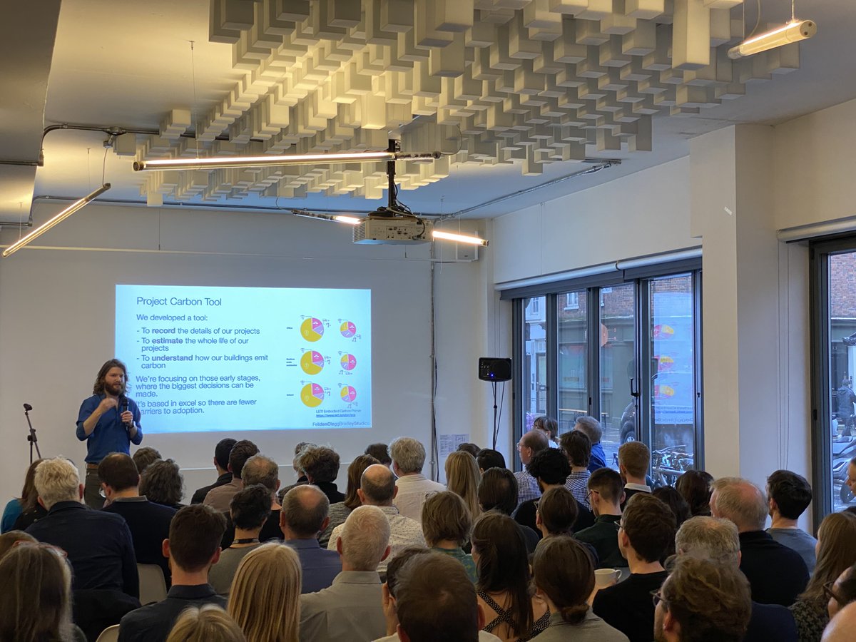 FCBStudios's tweet image. Fantastic #ArchitectsDeclare session on #EmbodiedCarbon yesterday. Our takeaways: 

*Work collaboratively and share knowledge across disciplines
*Set goals early in the project for the biggest impact
*Collect, monitor and review data
*#RetrofitFirst
*Learn from performance gap