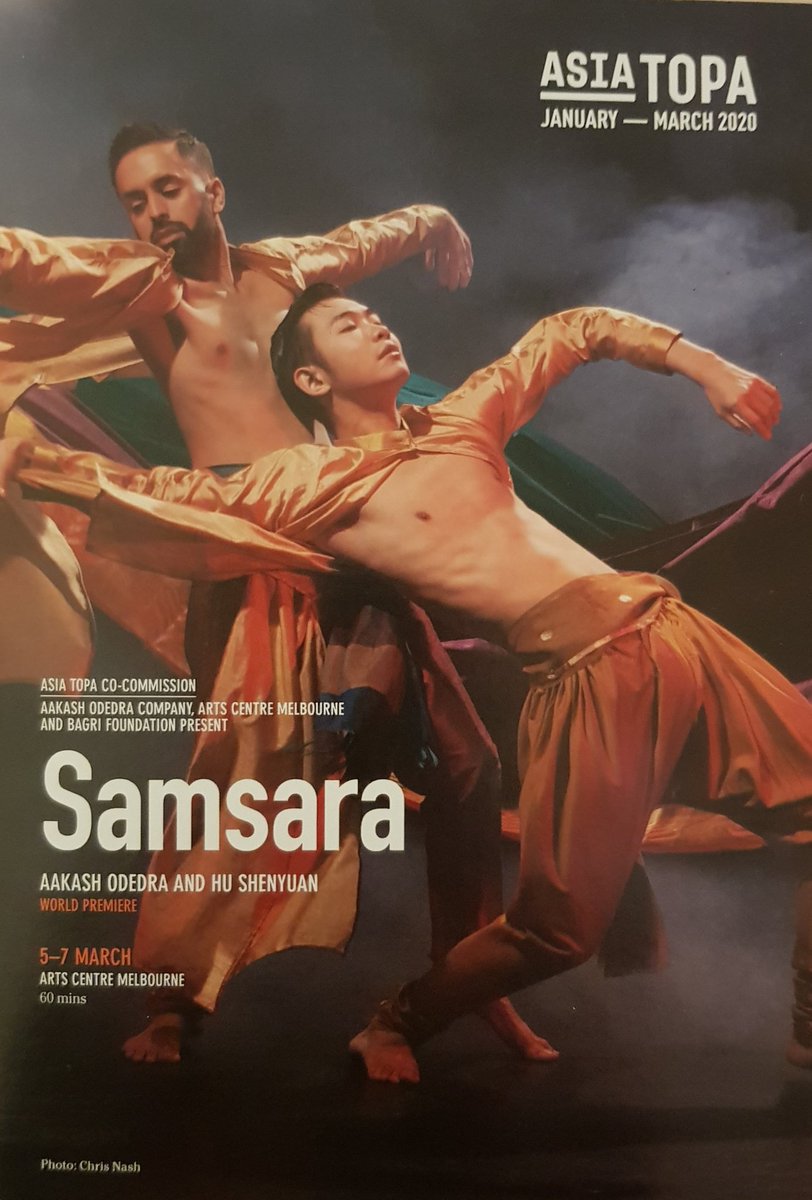 TedBaillieu's tweet photo. #AsiaTOPA #Samsara #Melbourne #ArtsCentre #China #India #UK #Australia #dance Extraordinary performances. Two separate cultures tied together through endless spiritual wanderings. Beautiful. Timely. Stunning.
World Premiere. Unforgettable. https://t.co/YaDy8E8cS7