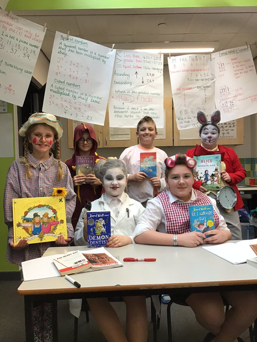 These costumes are absolutely fantastic, and the books they are from aren’t bad either! #juliadonaldson #michaelmorpurgo #davidwalliams #aliceinwonderland @jkrowling