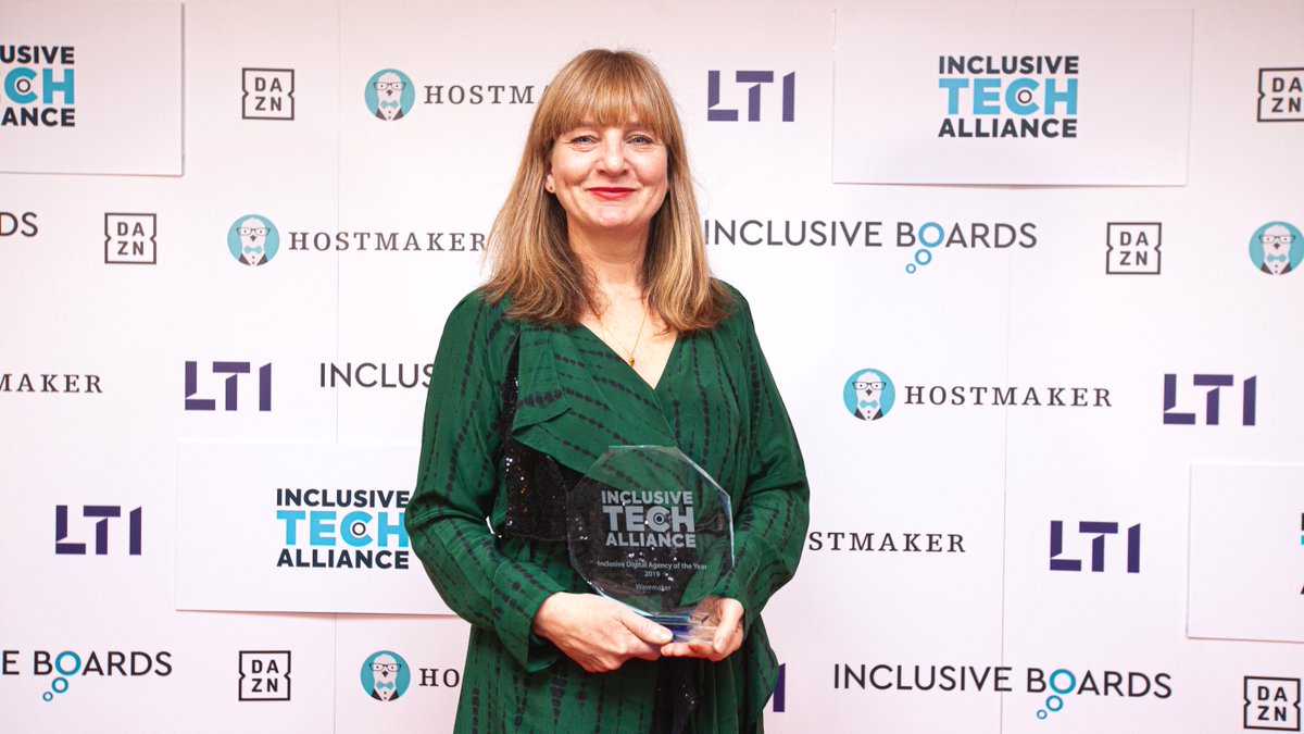 InclusiveTechAlliance (@techallianceuk) on Twitter photo #ITAAwards2019 Inclusive Digital Agency of The Year is <a href="/WavemakerUK/">Wavemaker UK</a> -their Walk the Talk programme has already enabled 1600 women to 'play a bigger game' whilst the Brave Your Bias scheme tackles unconscious bias. 50:50 gender balance in senior roles is their 2020 goal! #IWD2020 #ITAAwards2019 Inclusive Digital Agency of The Year is <a href="/WavemakerUK/">Wavemaker UK</a> -their Walk the Talk programme has already enabled 1600 women to 'play a bigger game' whilst the Brave Your Bias scheme tackles unconscious bias. 50:50 gender balance in senior roles is their 2020 goal! #IWD2020