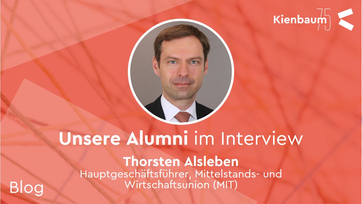 KienbaumConsult's tweet photo. 🚀Unser neues #KienbaumAlumni #Interview ist da! 
Dieses Mal mit Thorsten Alsleben (@BerlinReporter), Hauptgeschäftsführer der Mittelstands- &amp; Wirtschaftsunion (@MIT_bund), der über #Führung im Kontext von #Politik spricht. 💬
📍Zum Interview: https://t.co/OMWaRdYCnv #WePowerment https://t.co/O2wp1xSDrk